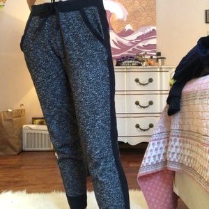 Grey & Black Sweatpants